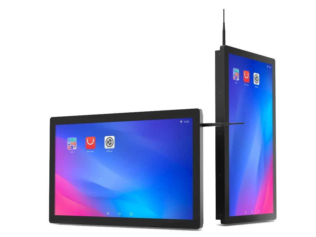 Order pickup screens