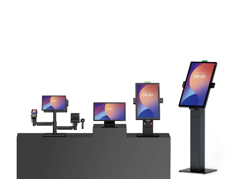 27" iMin Crane 1  - modular kiosk, 4+64 GB, WiFi, BT, Android 13